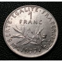 1 франк 1977