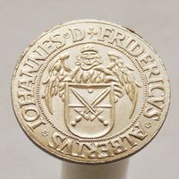 Жетон иммитация монеты саксонский грош 1299 года