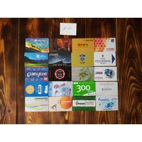 20 разных карт (дисконт,интернет,экспресс оплаты и др) лот 28