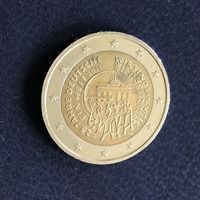 Германия 2 евро 2015. 25-летие объединения Германии D