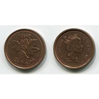 Канада. 1 цент (2002, aUNC)
