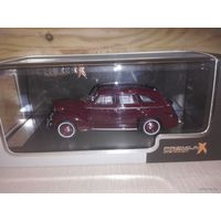 VOLVO PV60 1947 Maroon Red .Premium X.1/43.