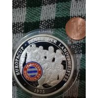 Медаль настольная Германия 1975 Бавария чемпион страны