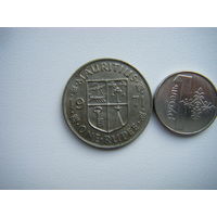 Маврикий (Британская колония) 1 рупия 1971г.