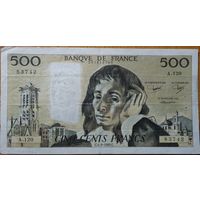 500 франков 1980 г., P156e