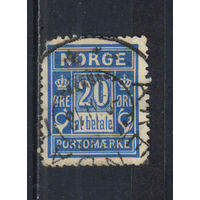 Норвегия Доплатные 1889 Номинал Стандарт #5IIA