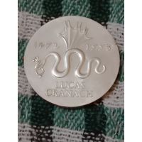 ГДР 20 марок серебро 1972 художник Лукас Кранах