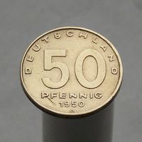 Германия 50 пфеннигов 1950 А