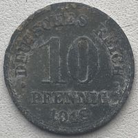 Германия 10 пфеннигов 1916 г.