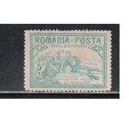 Румыния-1906, (Мих.170А)  * , перф. 11 1/2, Благотворительность, Королева Елизавета, Красный Крест