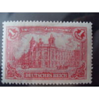 DR Mi.A 113 b / Рейх. Германия. 1920 (Mi.-45 euro) Wz.1 MLH см.описание
