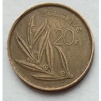 Бельгия 20 франков 1980 г. Belgique
