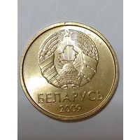 Республика Беларусь 10 копеек 2009  брак, раскол.