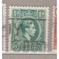 Британские Колонии Ямайка 1938 год   лот 11 Король Георг VI Известные личности