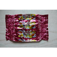 Фантик от конфеты -- Ореховый драйв (РБ, Коммунарка).