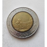 Италия 500 лир, 1991