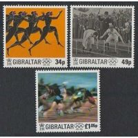 1996 Гибралтар 763-765 100 лет современным Олимпийским играм 7,00 евро