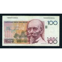 Бельгия 100 франков 1978-1982 год.