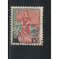 Франция 1959 Вып Марианна в лодке Стандарт #1216