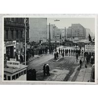 Берлин, контрольно-пропускной пункт Чарли (Checkpoint Charlie), конфронтация в Берлине в октябре 1961