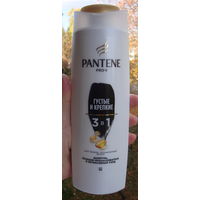 Pantene  3 в 1, шампунь 360 мл, бальзам-ополаскиватель, для тонких, ослабленных волос