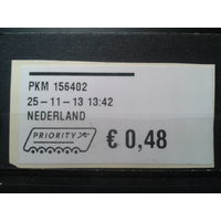 Нидерланды 2013 Автоматная марка 0,48
