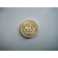 Британия 1 фунт 2005г.