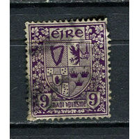 Ирландия - 1922/1923 - Герб 9Pg - [Mi.49A] - 1 марка. Гашеная.  (Лот 51FA)-T25P8