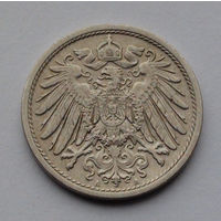 Германия - Германская империя 10 пфеннигов. 1907. A