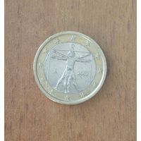 Италия - 1 евро - 2002