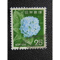 Япония 1972 г. Цветы.