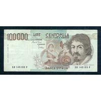 Италия 100000 лир 1983 год.