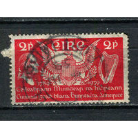 Ирландия - 1939 - 150-летие конституции США 2Pg - (есть тонкое место) - [Mi.69] - 1 марка. Гашеная.  (Лот 57FA)-T25P8