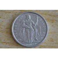 Новая Каледония 1 франк 1983
