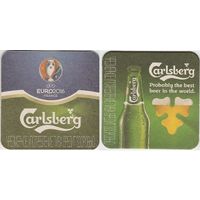 Подставку под пиво "Carlsberg ".