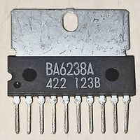 BA6238A. 2-канальный реверсивный привод двигателя. Драйвер. Контроллер BA6238