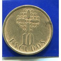 Португалия 10 эскудо 1987