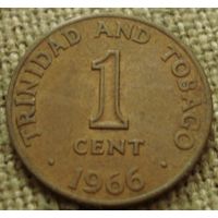 1 цент 1966 Тринидад и Тобаго