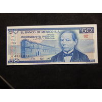 Мексика 50 песо 1981г.UNC