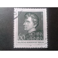 Берлин 1981 поэт Михель-0,8 евро гаш.