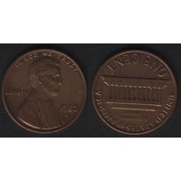 США km201 1 цент 1982 год (D) (0(st(0 ТОРГ