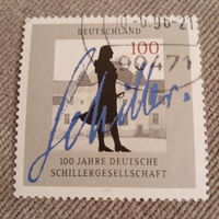 Германия 1995. 100 летие Shillergesellschaft