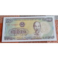 1000 донгов Вьетнама  1988 года.