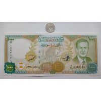 Werty71 Сирия 1000 фунтов Асад 1997 UNC банкнота