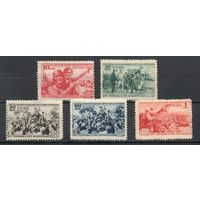 Присоединение западных областей СССР 1940 год серия из 5 марок