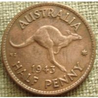 Пол пенни 1943 Австралия