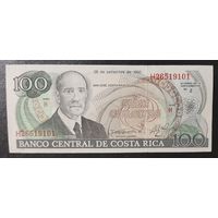 100 колон 1993 года - Коста-Рика - UNC