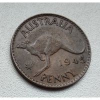 Австралия 1 пенни, 1945 2-17-6