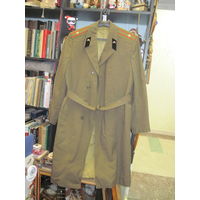 Плащ-пальто советского майора на 48/4 размер.