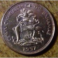 Багамские острова 1 цент 1997